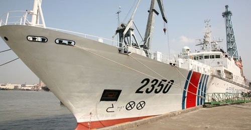 Tàu Hải cảnh-2350, vốn là tàu Hải giám-50 của Cảnh sát biển Trung Quốc